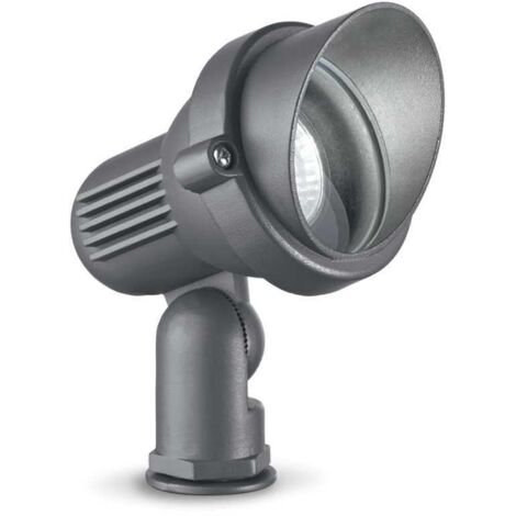 Piantana Moderna Da Esterno Terra Alluminio Antracite 1 Luce Gu10