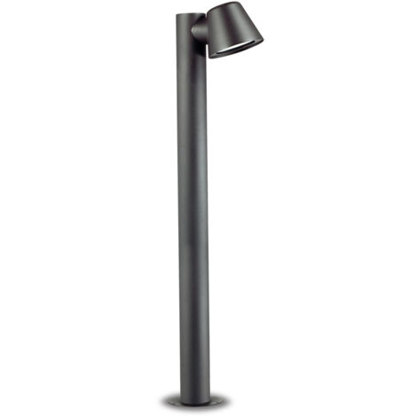 Piantana Moderna Gas Alluminio Antracite 1 Luce Gu10