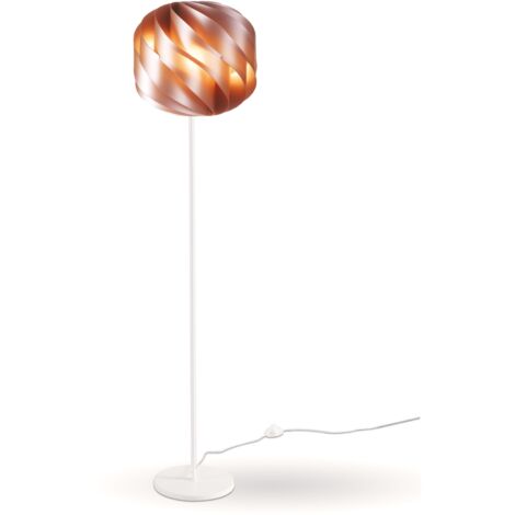 Piantana Moderna Globe Polilux ® Rame E Metallo 1 Luce E27