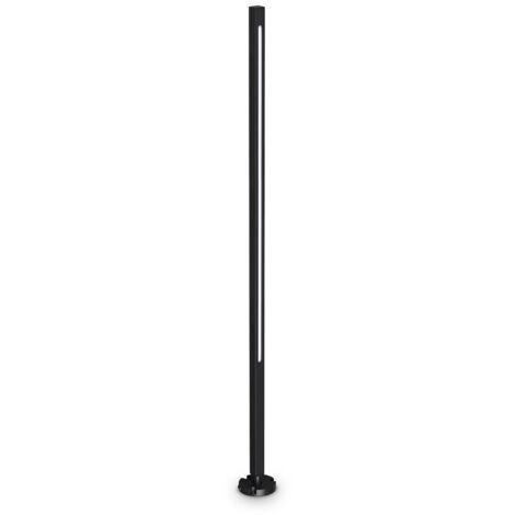 Piantana Moderna Jedi Metallo Nero Led 19W 3000K Luce Calda