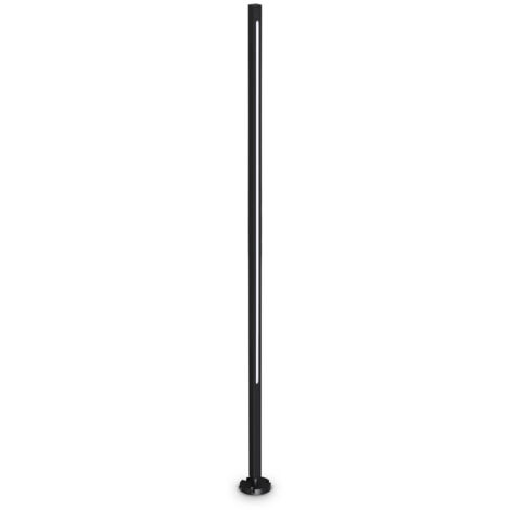 Piantana Moderna Jedi Metallo Nero Led 25W 3000K Luce Calda
