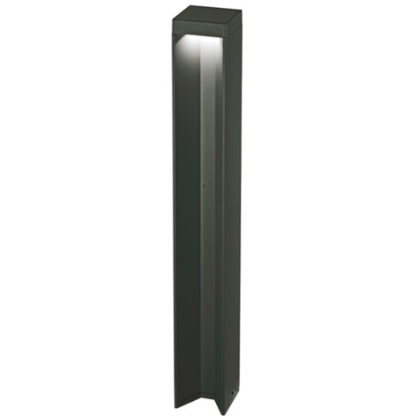 Piantana Moderna Kurt Metallo Nero Led 12W 4000K Luce Naturale