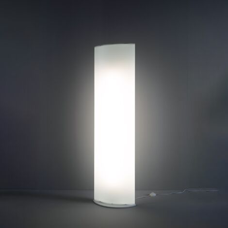 Piantana Moderna Litos Polilux ® Bianco Materie Plastiche 1 Luce Led 18W 3000K