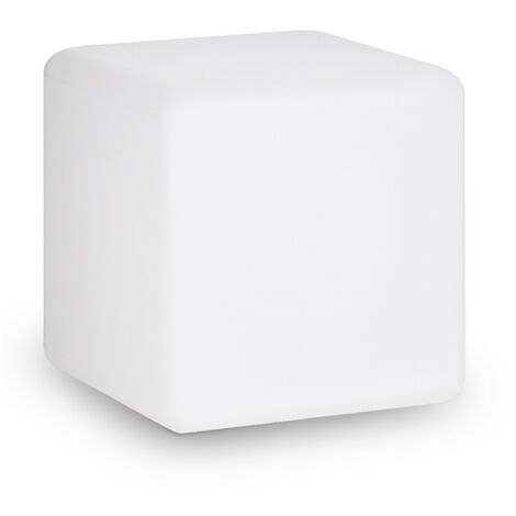 Piantana Moderna Luna Alluminio Bianco 1 Luce E27 D30Cm