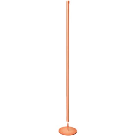 Piantana Moderna Ray Metallo Arancione Led 25W Dimmerabile Ip20