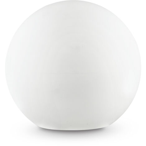 Piantana Moderna Sole Materie Plastiche Bianco 1 Luce E27 D50Cm