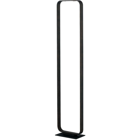 "Piantana MOKA in alluminio marrone con 2 LED da 8W 3000K (Luce calda)"