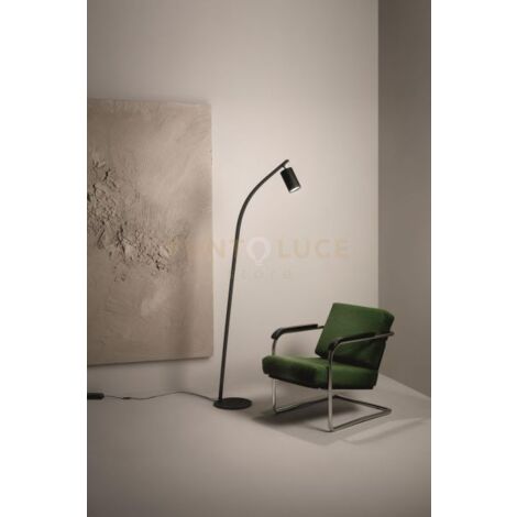 PIANTANA MURGA NERO LED 3000K 1889LM 30W DIMMERABILE H.184CM