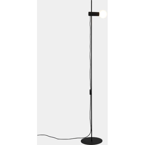 Piantana Nude Single E27 15 Nero