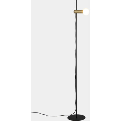 Piantana Nude Single E27 15 Oro opaco