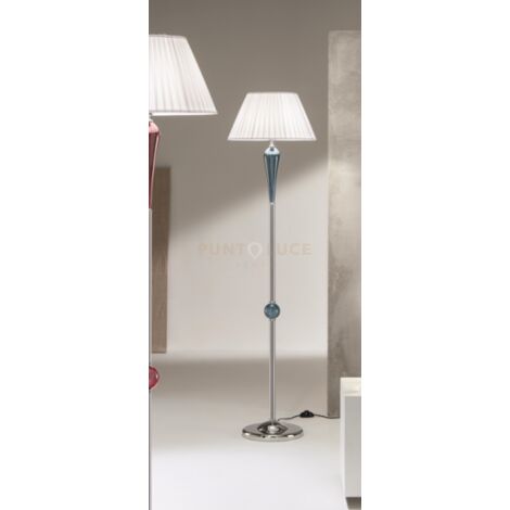 PIANTANA PAGANINI OTTANIO/CROMO 1 LUCE ATTACCO E27 H.153+26CM