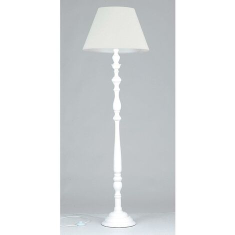 vidaXL Lampada da Pavimento E27 Moderna Stile Giapponese Elegante Luce Alta da Terra Piantana Illuminazione per Interni in Carta di Riso Bianco
