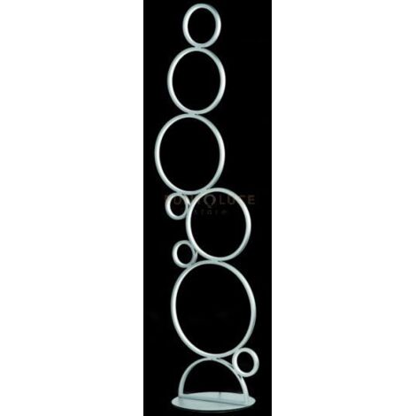 PIANTANA POIS SILVER 3000K 4295LM 52W DIMMERABILE H.160CM