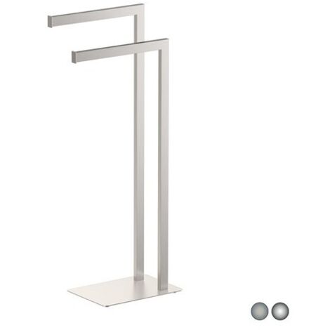 Piantana porta asciugamani zeus  Cromo cm 18 x h. 77 x 33,5METAF