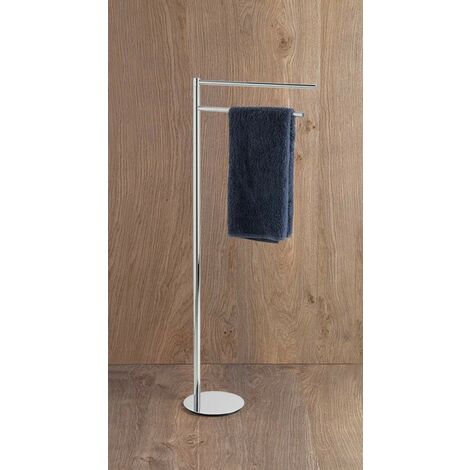 Piantana porta salviette 2 bracci Capannoli Hoop HP171     33  Cromo