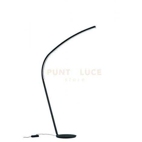PIANTANA STYLE A LED LED, 3000K, 2000lm, 36W NERO DIMMERABILE H.217CM