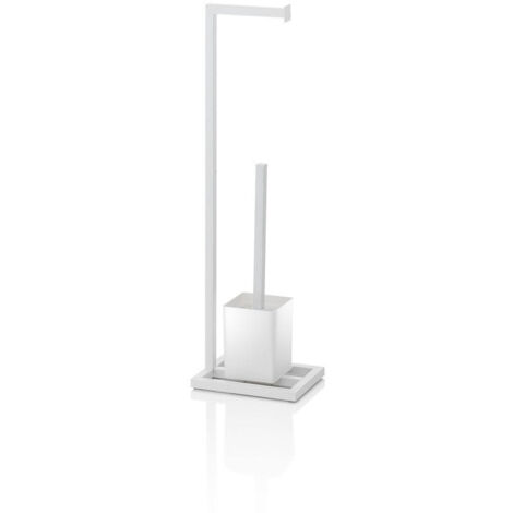 Piantana WC CHIC in metallo bianco