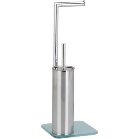 PIANTANA WC MOD. ZERO METAFORM Cromo cm 20 x h. 56 x 20