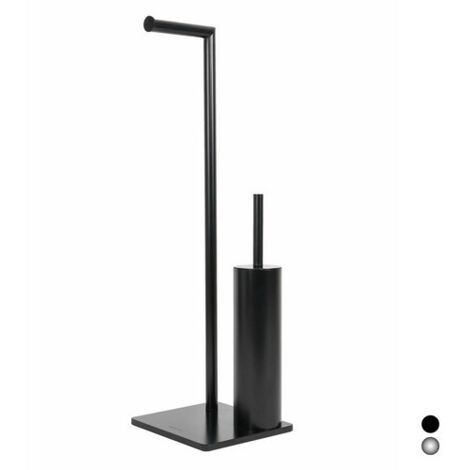 PIANTANA WC MOD. ZERO METAFORM Nero cm 20 x h. 65 x 18