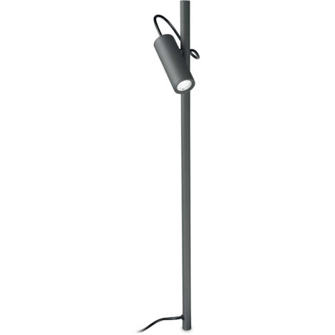 Piantane - Lampade Da Terra Hub Alluminio Antracite Led 4,5W 3000K H110Cm