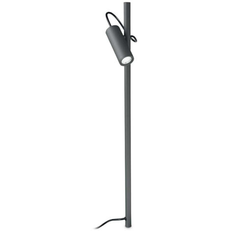 Piantane - Lampade Da Terra Hub Alluminio Antracite Led 4,5W 3000K H74Cm