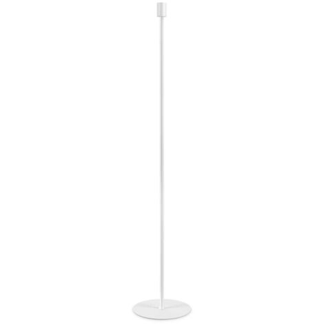 Piantane - Lampade Da Terra Set Metallo Bianco 1 Luce E27