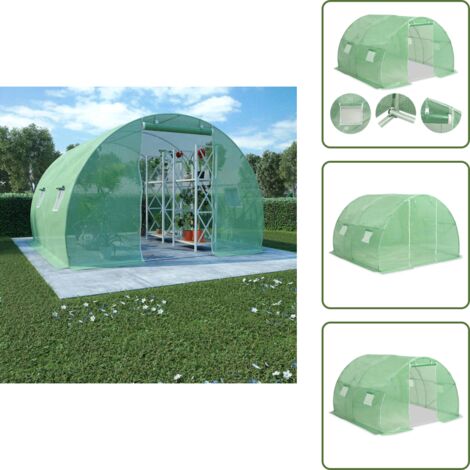Piante - vidaXL Serra 9m² 300x300x200 cm - Protezione