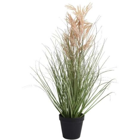 Piantina artificiale Frumento in vaso