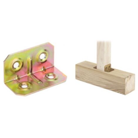 PIASTRA 161 ANGOLARE ACCIAIO TROP 40X20X20 MM