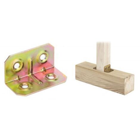 PIASTRA 161 ANGOLARE ACCIAIO TROP 50X25X25 MM 200 PZ