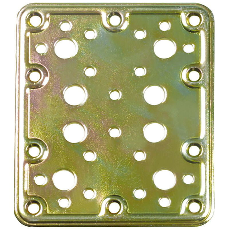 Image of Amig - Piastra 504-120x100 acciaio dicromato (s)