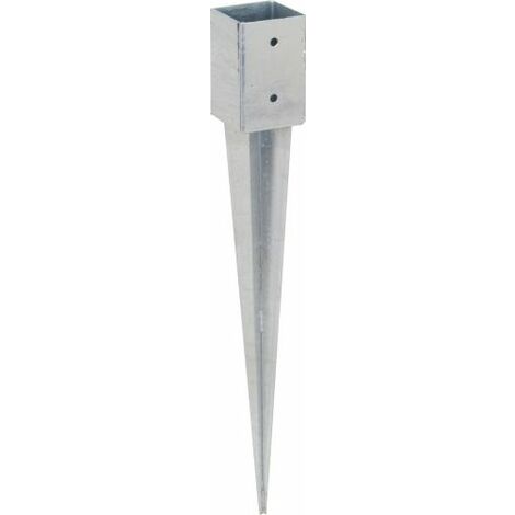 PIASTRA 797 SUPPORTO PILASTRO ZINC FUOCO 91X91X750MM
