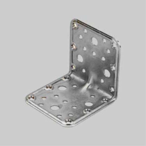 Piastra ad angolo 8 70x70x55 mm (50 pezzi)
