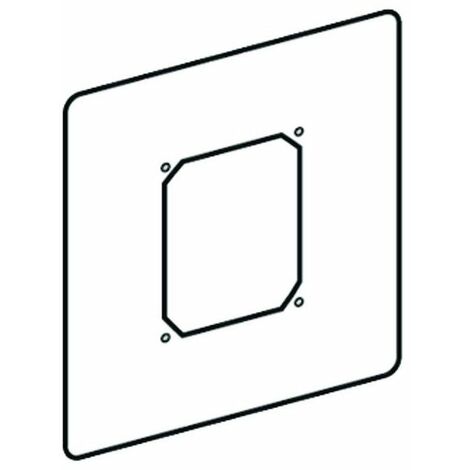 Piastra adattatore universale in acciaio inox SCHELL