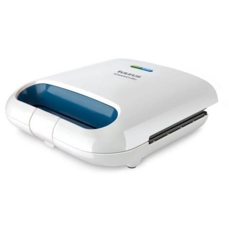 Piastra Antiaderente per Panini Taurus MY SANDWICH GRI Bianco 800 W