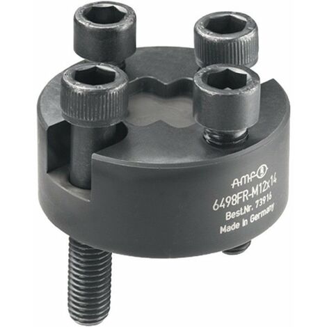 Piastra base n. 6498FR M16 x 18 tonda AMF
