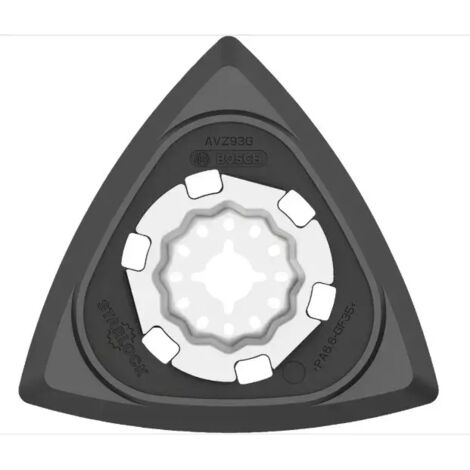 PIASTRA BOSCH TRIANGOLARE PER MULTIUTENSILE cod. AVZ 93 G