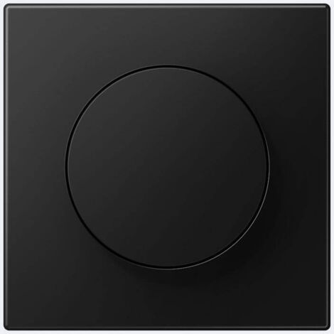 Piastra copri Jung ls 1740 swm nero opaco 10x10 cm