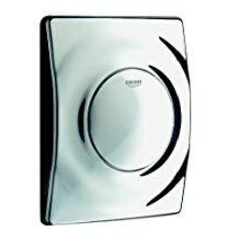 Piastra di comando per orinatoio Surf 116x144mm per orinatoio cromato