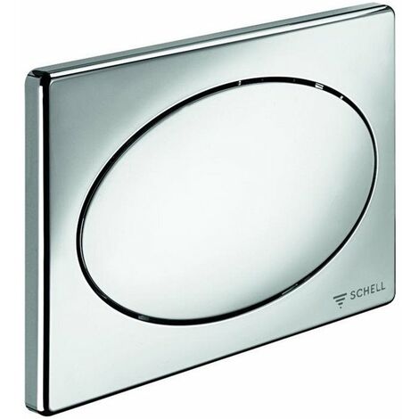 Piastra di comando WC per moduli di montaggio, start-stop bianco SCHELL
