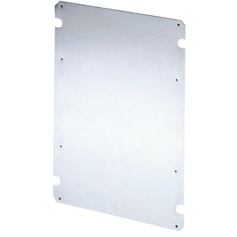 Piastra Di Fondo In Lamiera Zincata Quadri Stagni Da Parete Per Automazione E Distribuzione 396X474 mm