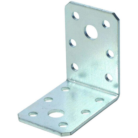 Piastra Di Giunzione Ad Angolo Larghezza Mm.35  - mm.50x50x35 - 50 pz