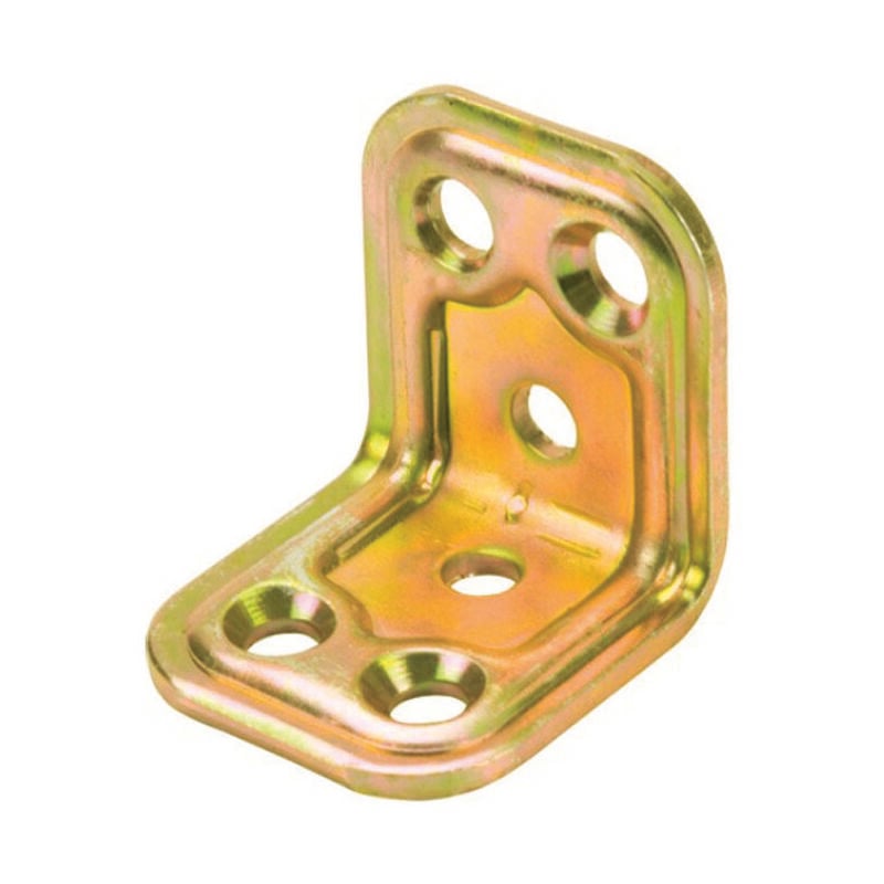 Image of PIASTRA DI GIUNZIONE PESANTE AD ANGOLO MM.30 ART.749- - mm.30x30x30 - spessore mm.2,2 - 100 pezzi ALDEGHI
