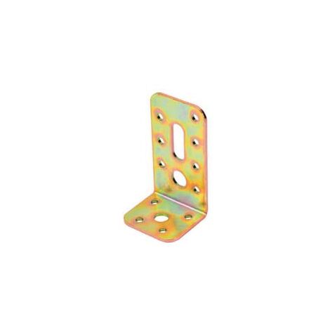 PIASTRA DI GIUNZIONE PESANTE REGOLABILE ART.750- - mm.90x45x50 - spessore mm.2,8 - 10 pezzi ALDEGHI