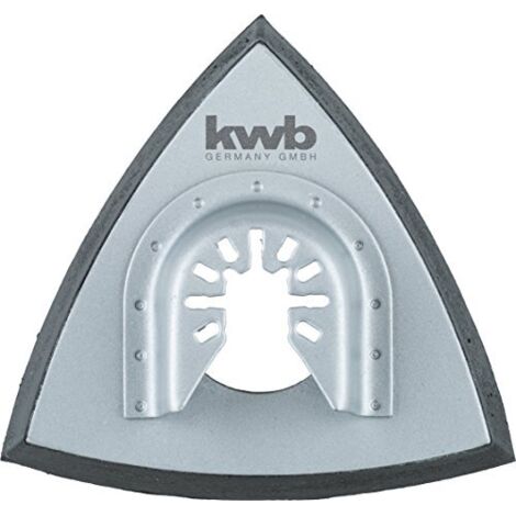 Piastra di levigatura Multitool per levigatrice Delta attacco Quick Stick KWB