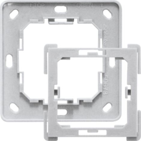Piastra di montaggio Eltako hp+bf plastica 8,8x9,3 cm