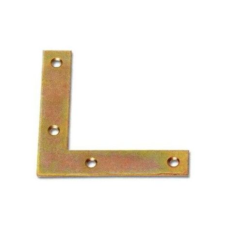 PIASTRA DI RINFORZO A SQUADRA mm.80 TROP