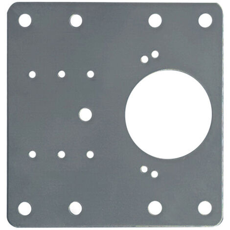 Piastra di riparazione cerniera a tazza in acciaio inossidabile BC14 90x90mm 92625 Micel