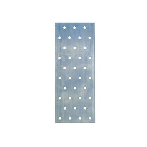 Piastra dritta rettangolare per giunzioni su legno 80x200 mm