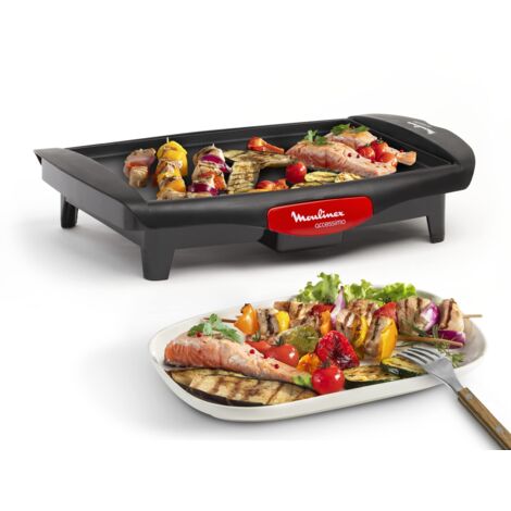 piastra elettrica 1800w 25,5x35cm - cb560811 - moulinex
